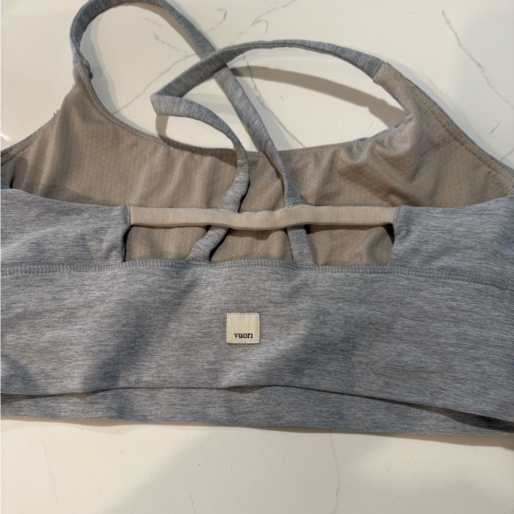 Gray Women's Sports Bra